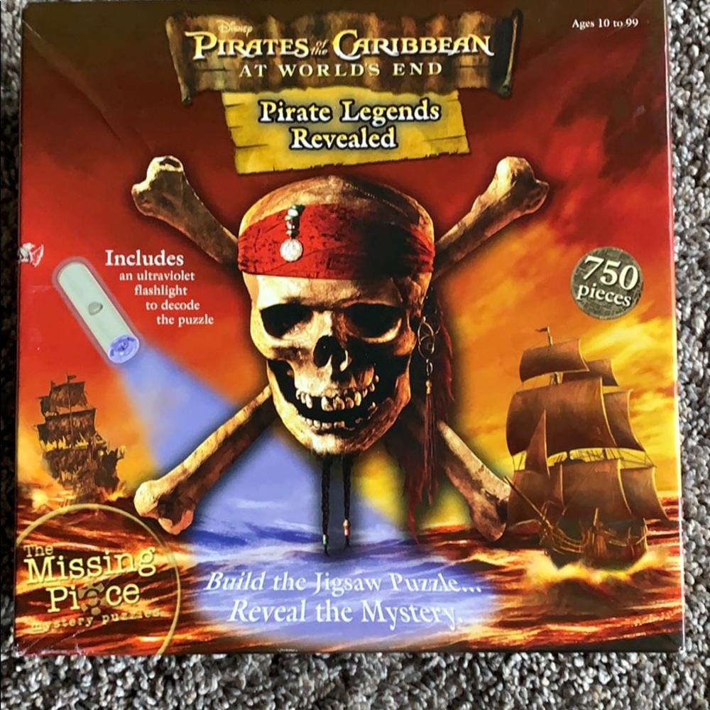 Pirates of the Caribbean jigsaw puzzle 750pc.